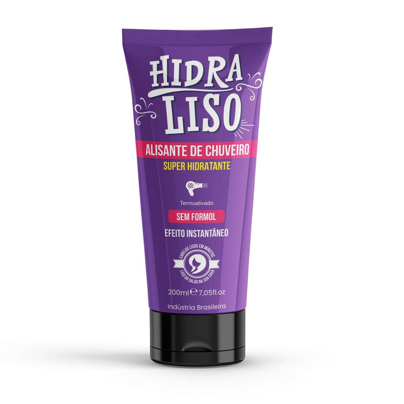 Hidraliso Progressiva De Chuveiro Natural Sem Formol 200ml