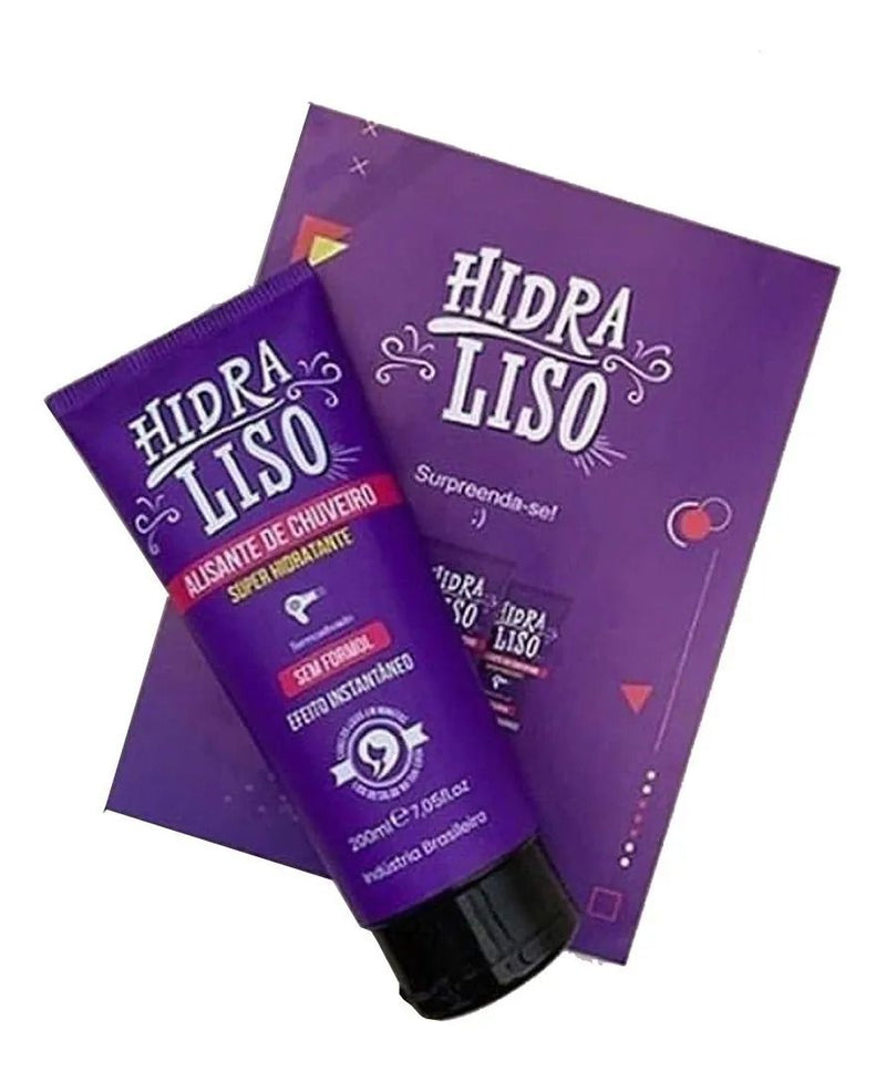 Hidraliso Progressiva De Chuveiro Natural Sem Formol 200ml
