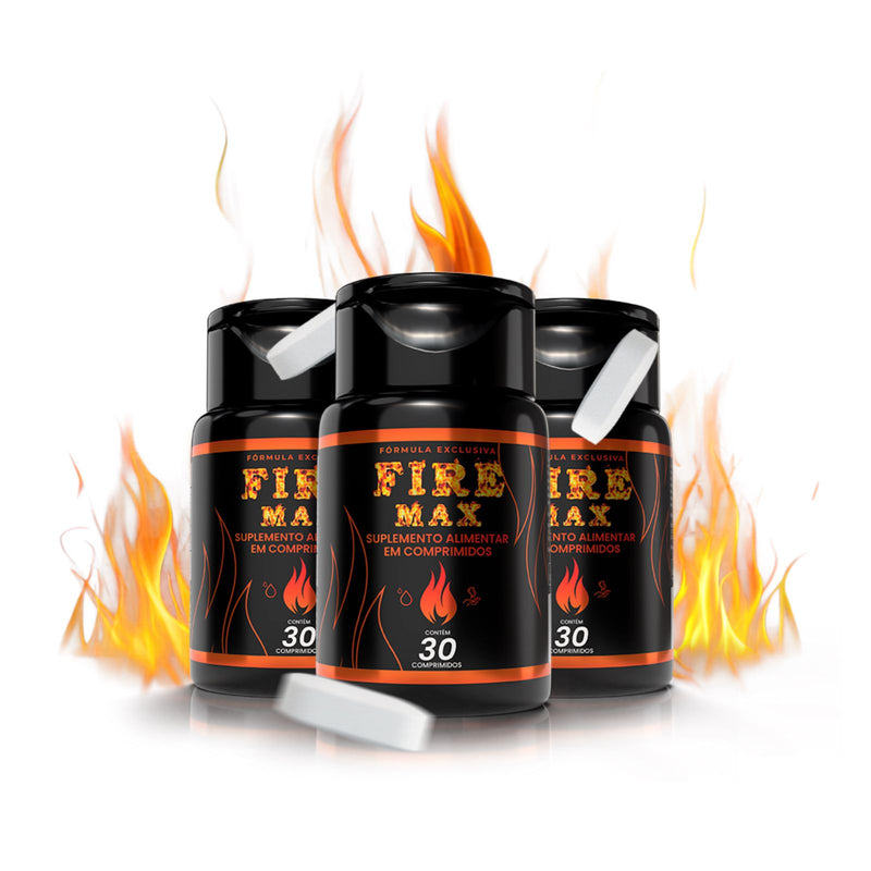 FireMax Suplemento Alimentar 2 Unidades 30 Comprimidos Cada