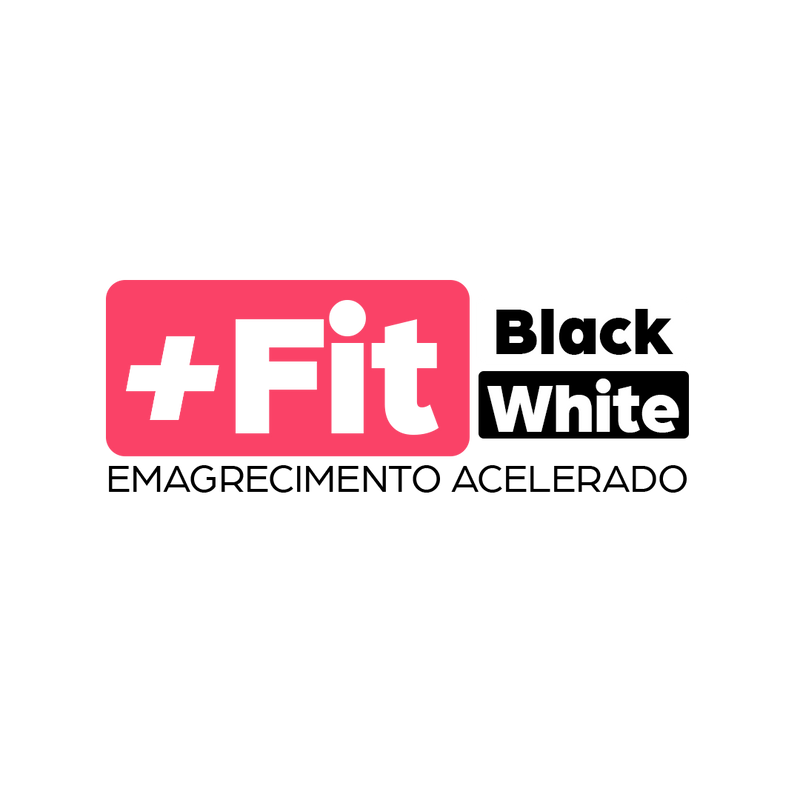 +Mais Fit Black White Suplemento Alimentar 45 Cápsulas 500Mg Combo