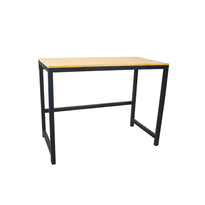 Mesa Escritório Escrivaninha Industrial Office Mel / Preto