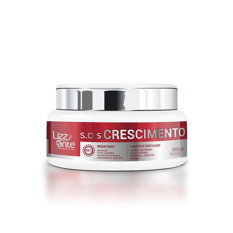 Kit SOS Crescimento Acelerado, Antiqueda e Fortalecimento Capilar Lizzante Professional